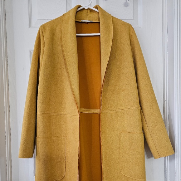 Zara faux suede jacket Size Small - Picture 2 of 9